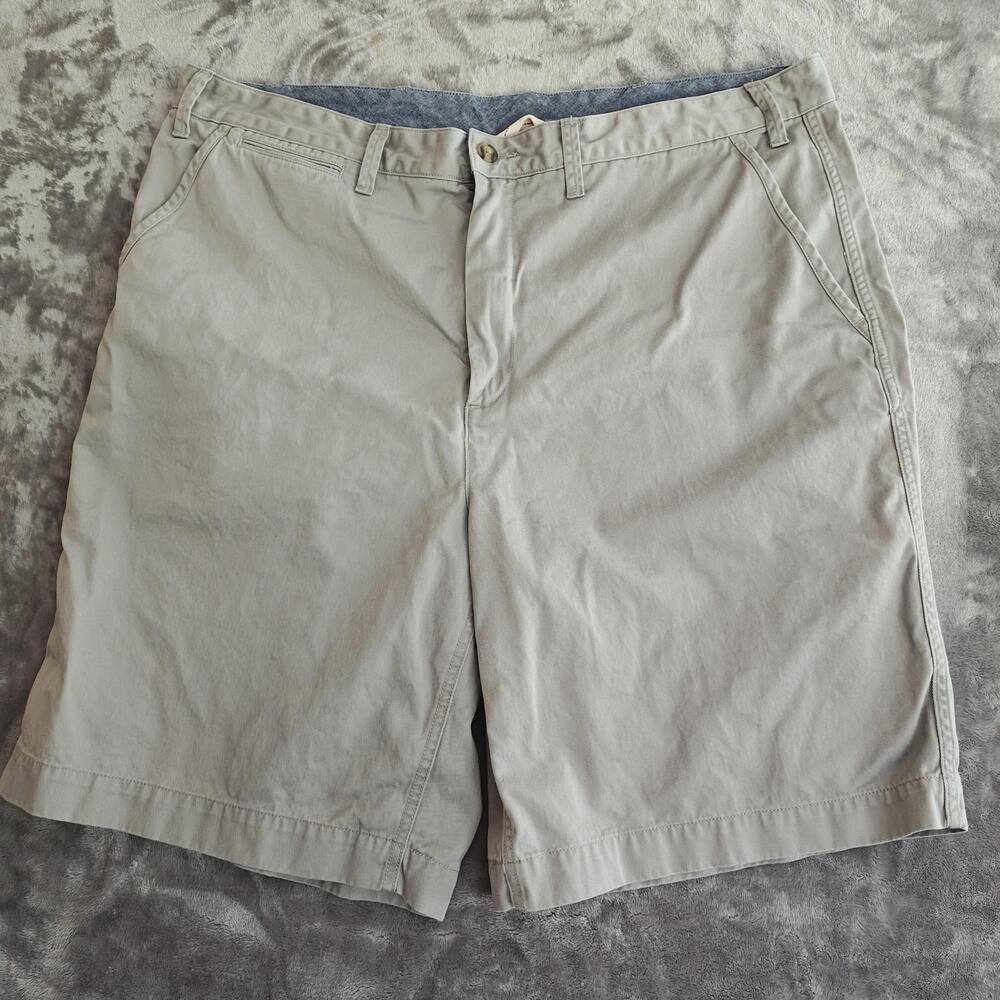 Polo Ralph Lauren Chino Shorts Mens 40 Beige Relaxed Fit Cotton Pockets Casual